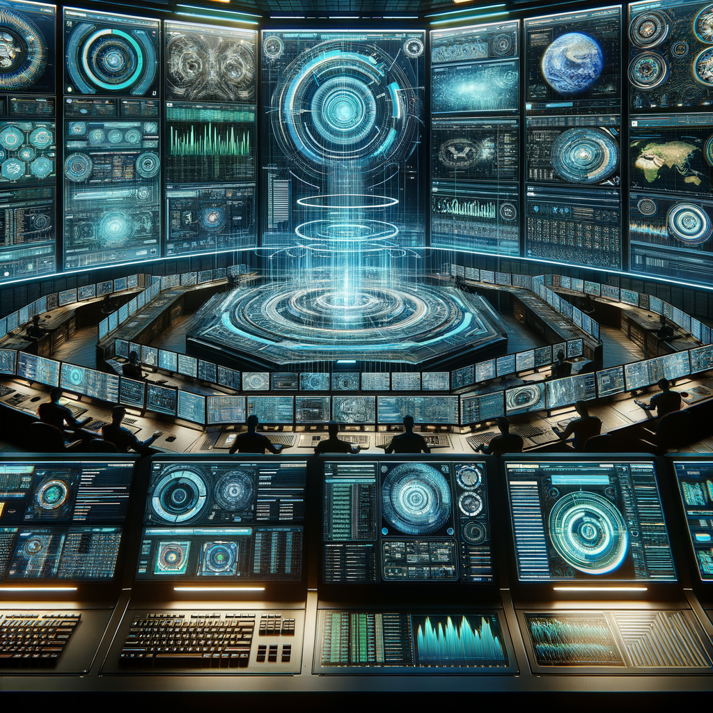 KI-gesteuerte Cyberverteidigung analysiert Bedrohungen in Echtzeit.