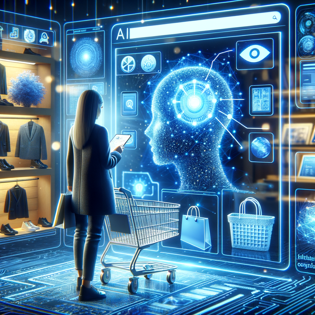 Künstliche Intelligenz revolutioniert personalisiertes Online-Shopping-Erlebnis.