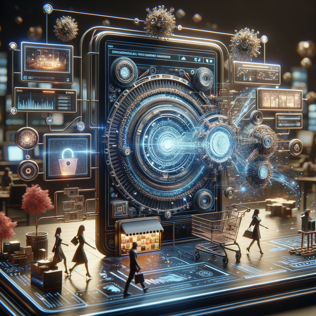Personalisierte Online-Shopping-Erlebnisse durch KI-Technologie verbessert.