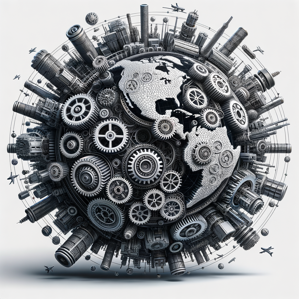 Algorithmische Zahnräder optimieren globale Logistiknetzwerk-Komplexität.