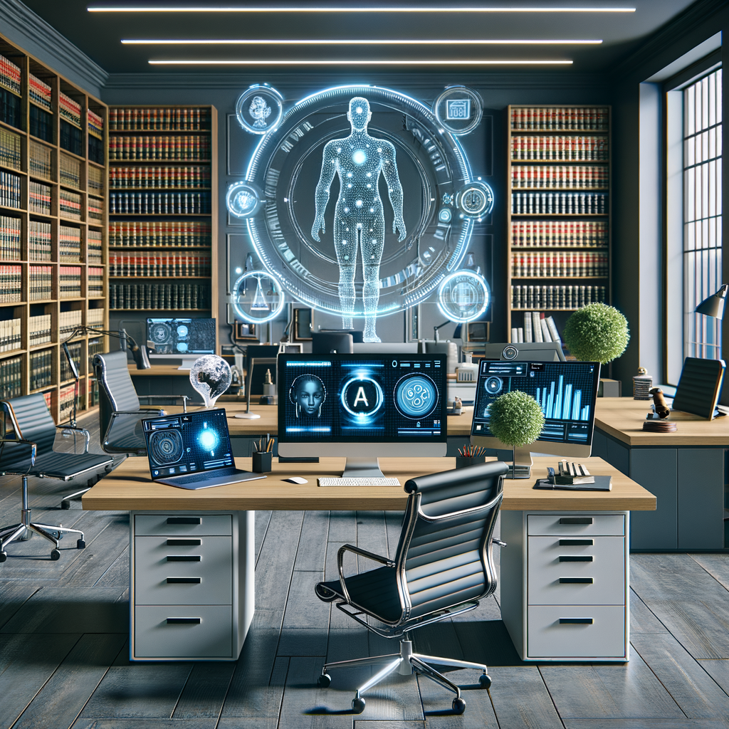 Digitale Kanzlei mit KI-gestützter Rechtsberatung.