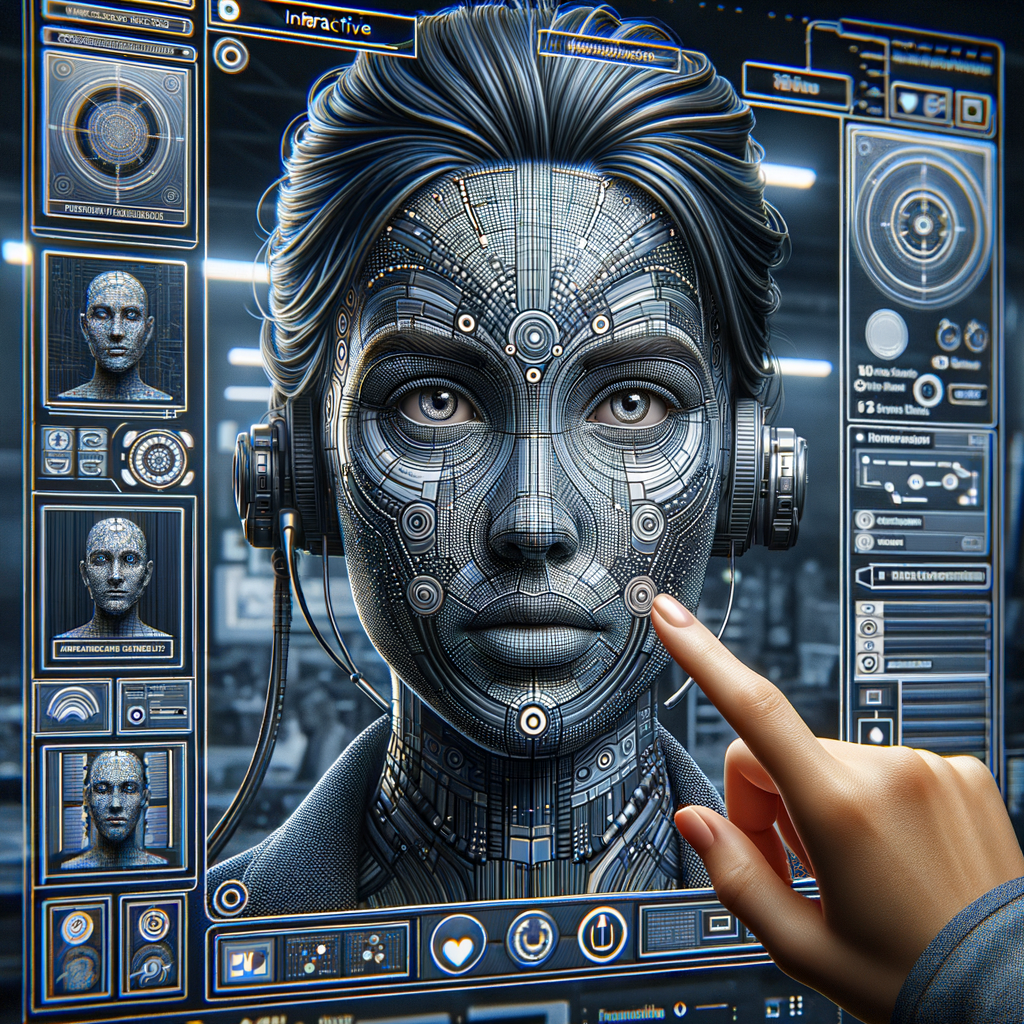 Interaktiver Avatar kommuniziert empathisch mit Kunden.