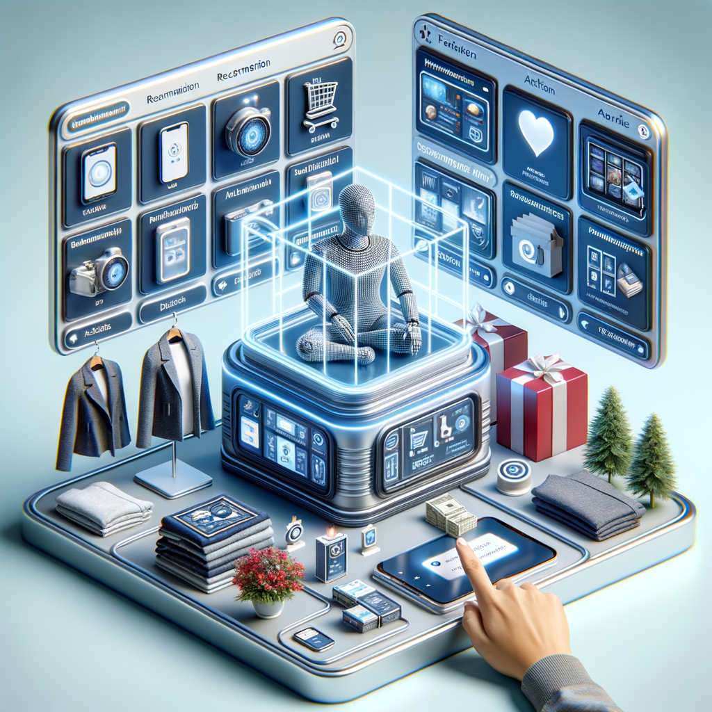 KI-basierte Shopping-Plattform mit personalisierten Produktempfehlungen.