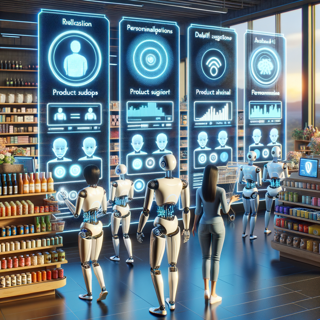 KI-gestützte Online-Shops: Personalisierte Empfehlungen optimieren Einkaufserlebnisse.