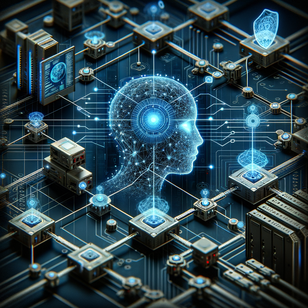 Künstliche Intelligenz schützt Netzwerke vor Cyberbedrohungen.