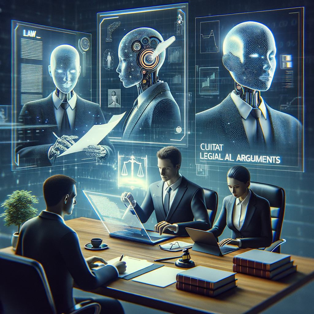 Digitale Anwälte, AI-Avatare, effiziente Rechtsberatung.