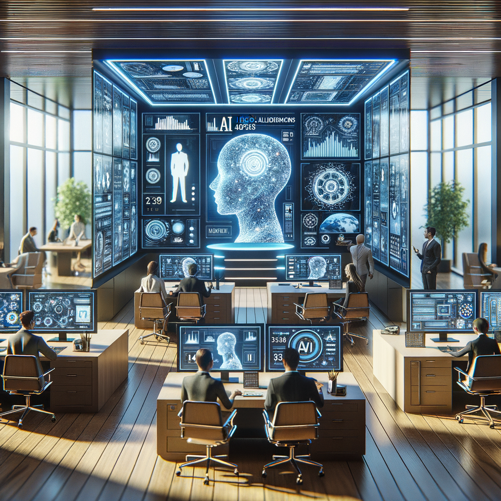 Digitale Kanzlei mit KI, effiziente Rechtsberatung.