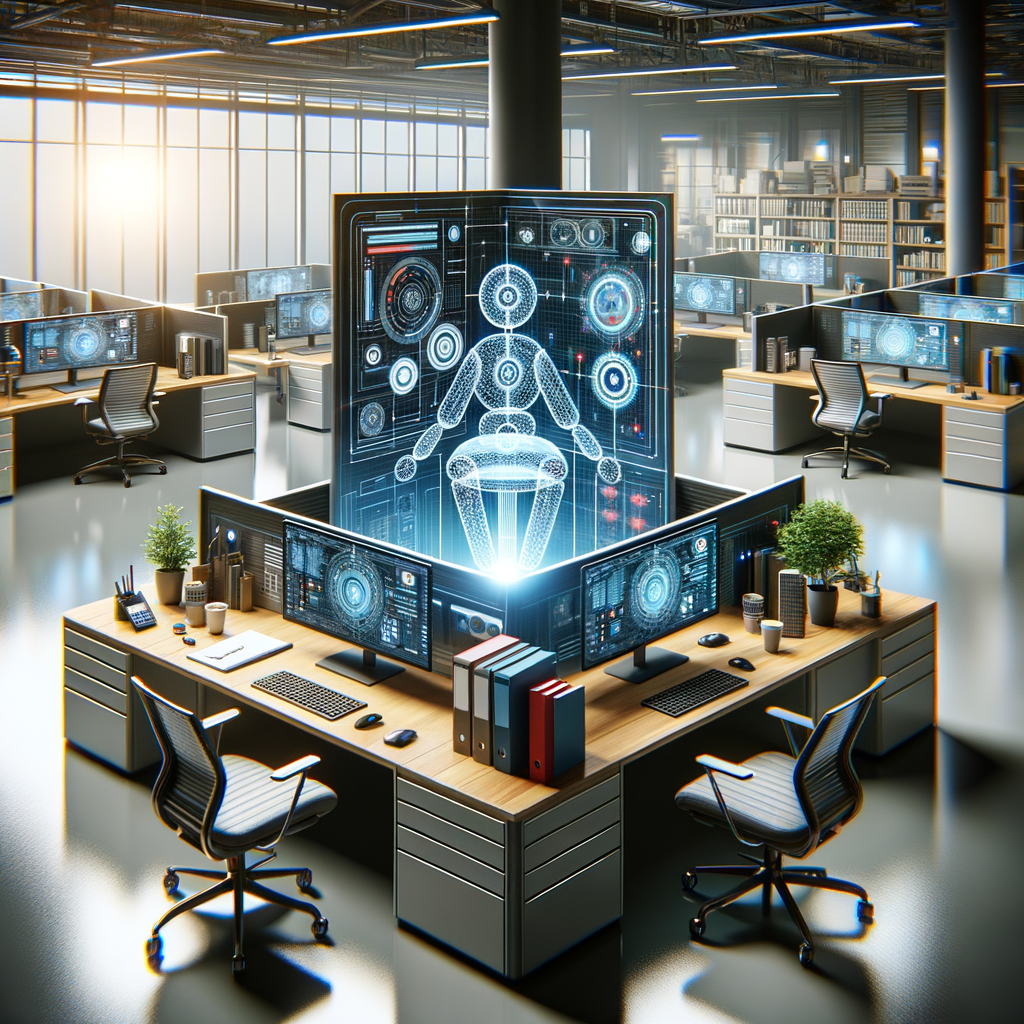 KI-gestützte Büroautomatisierung maximiert Effizienz und Erfolg.