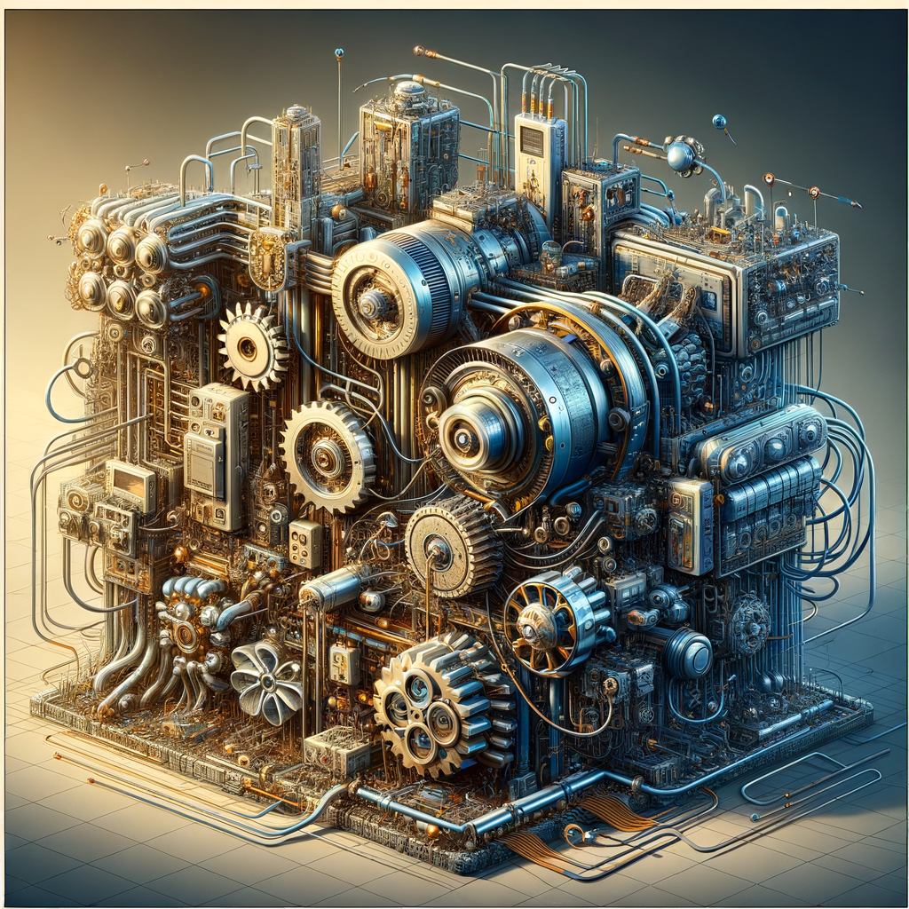 Maschine verknüpft Konzepte in einem Wissensnetzwerk.