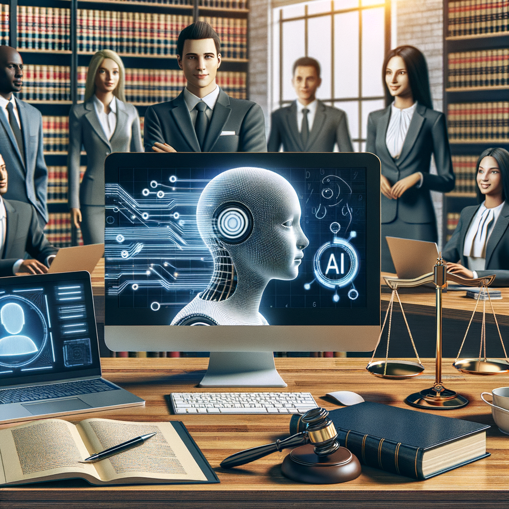 Moderne Anwälte nutzen KI für Effizienz.