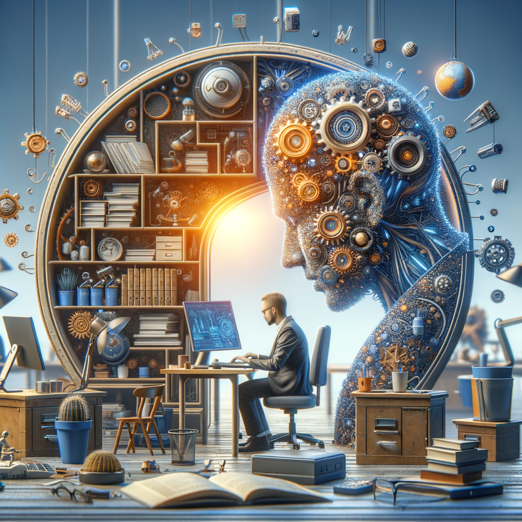 Selbständige nutzen KI-Tools für Geschäftseffizienz.