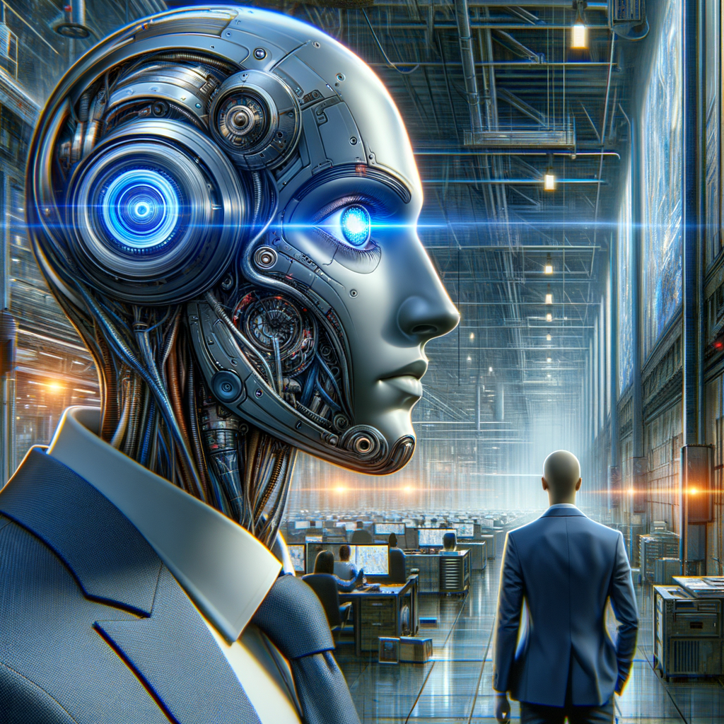 Selbständige optimieren Prozesse mit KI-Technologien kreativ.