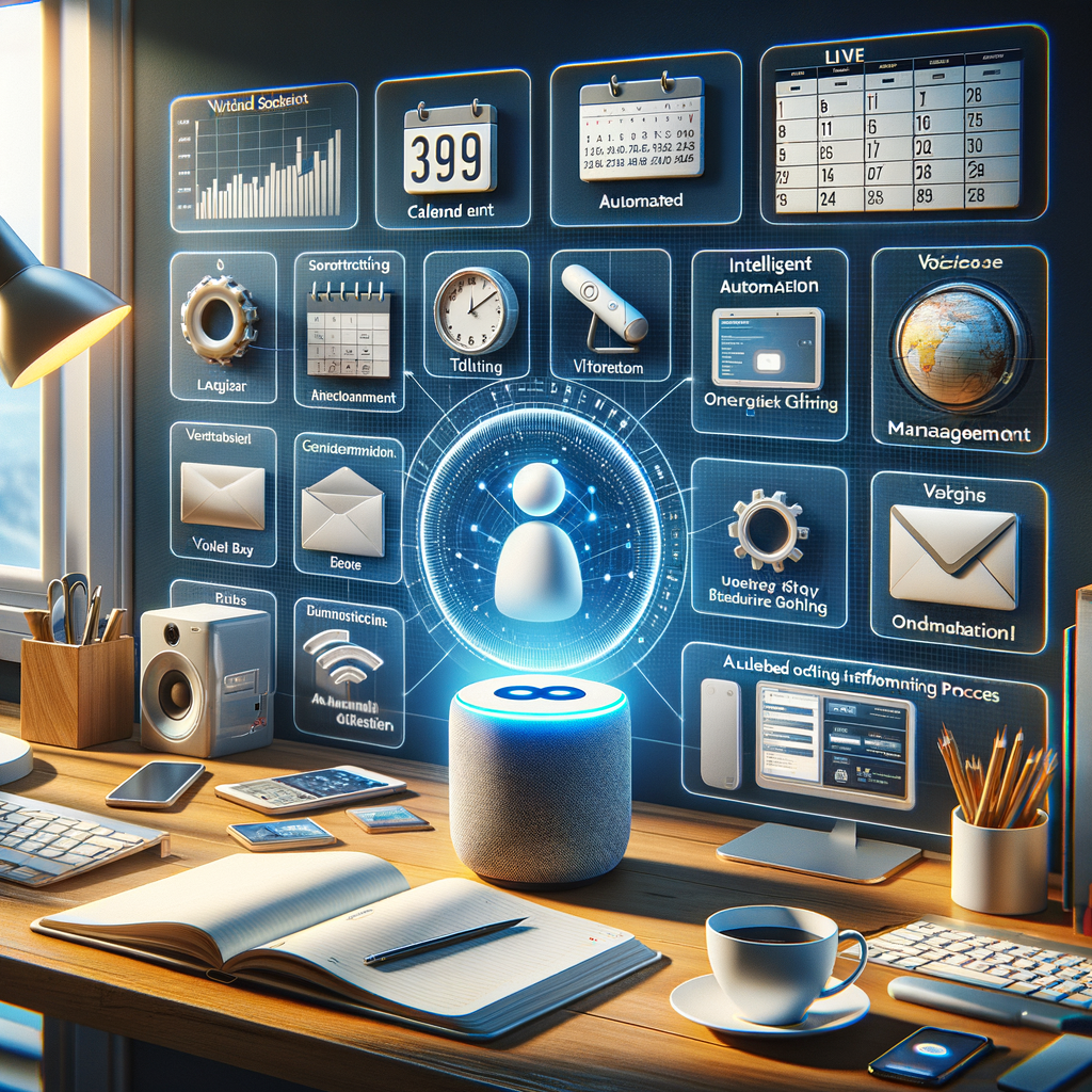 Virtuelle Assistenten optimieren Alltag durch intelligente Automatisierung.