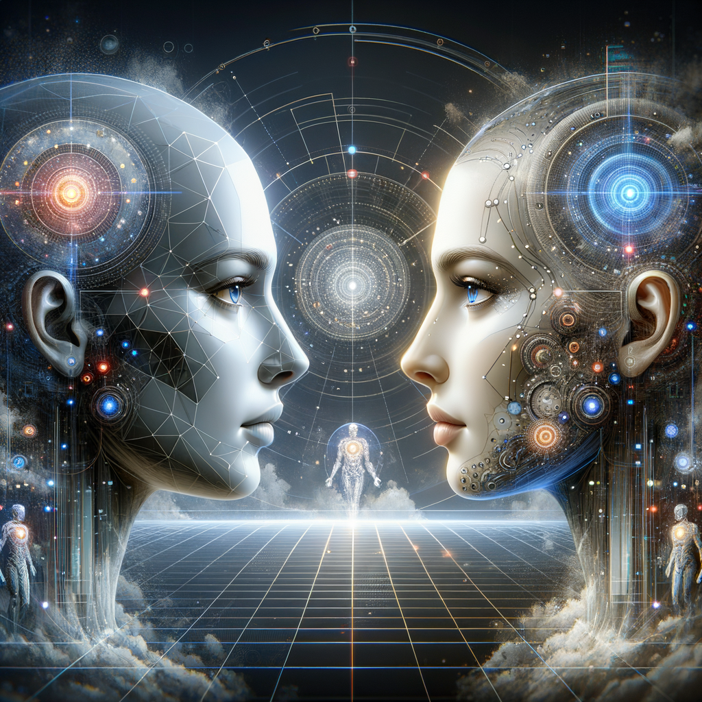 Avatare kommunizieren nahtlos durch fortschrittliche AI-Technologie.