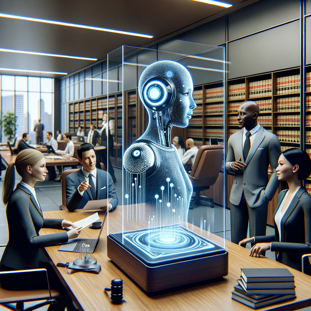 Digitale Anwälte und KI revolutionieren Rechtsberatung.
