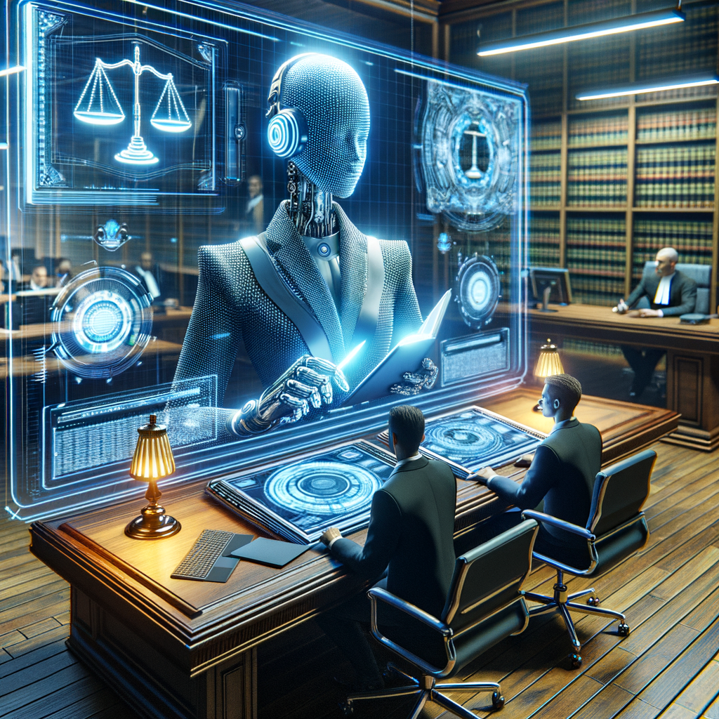 Digitaler Anwalt unterstützt Juristen in Zukunft.