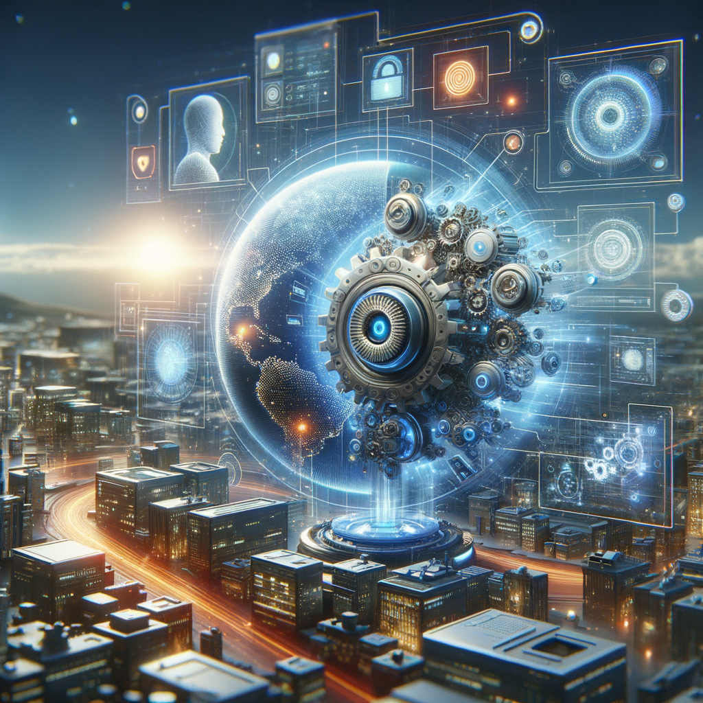 KI-gestützte Technologien überwachen digitale Netzwerksicherheit dynamisch.