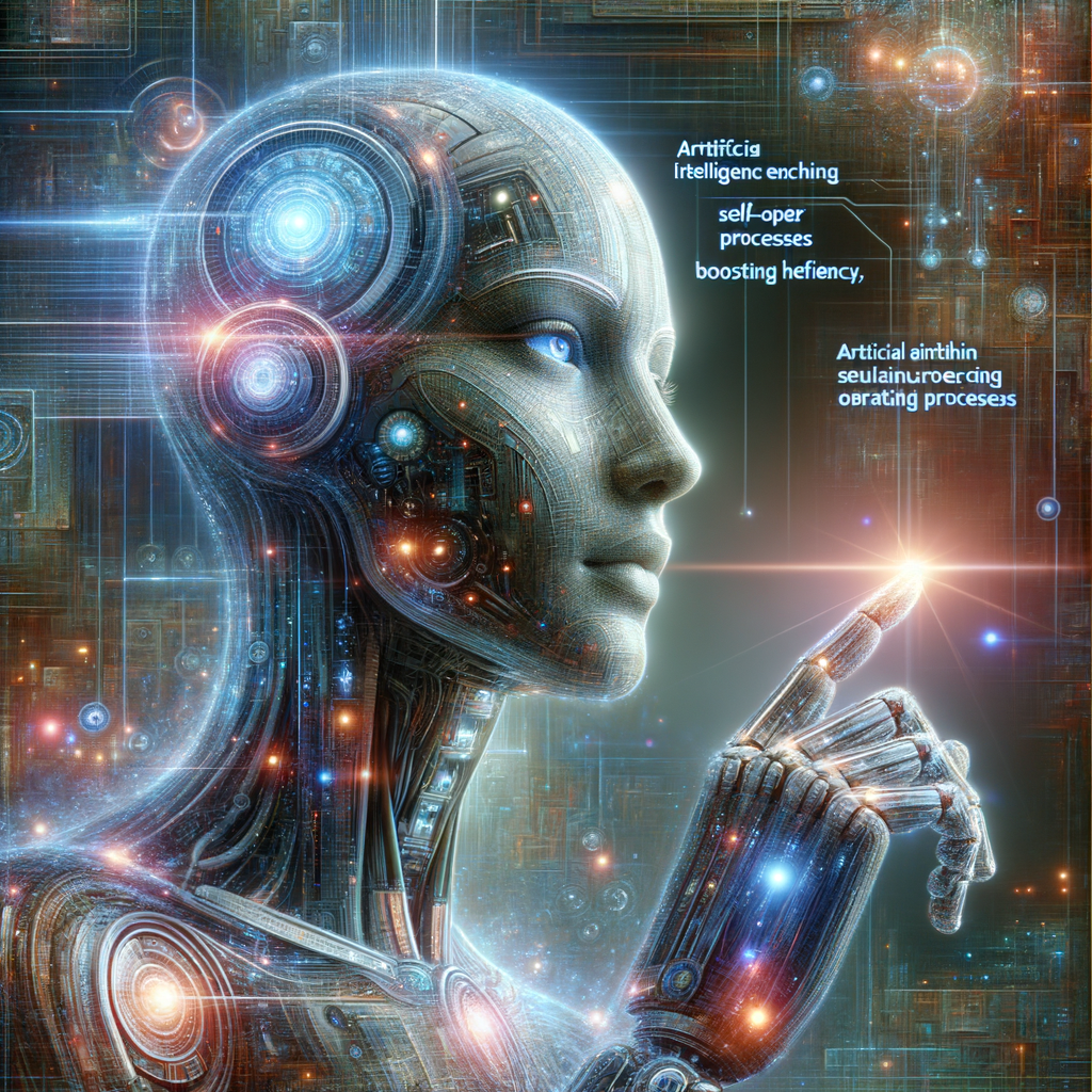 Künstliche Intelligenz optimiert Selbständigenprozesse, steigert Effizienz.