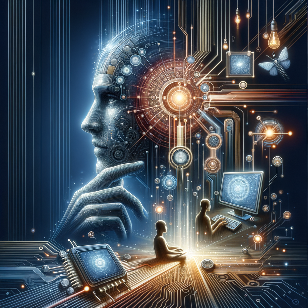 Neuronale Netzwerke verbinden Technologie und Verantwortung visuell.