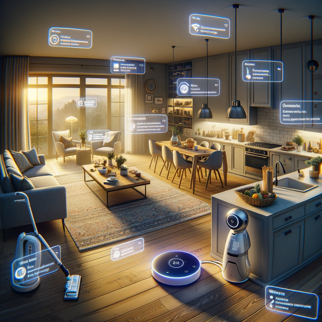 Virtuelle Assistenten optimieren Alltag durch intelligente Heimgeräte.