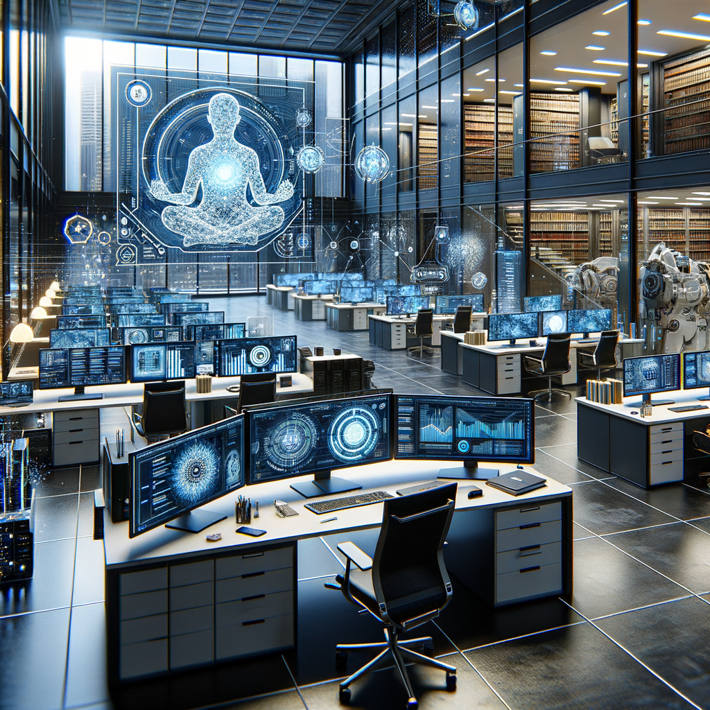 Digitale Kanzlei mit KI-gestützter Effizienz.