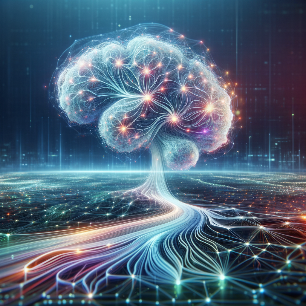 Neuronale Netze, Datenströme und digitale Transformation.