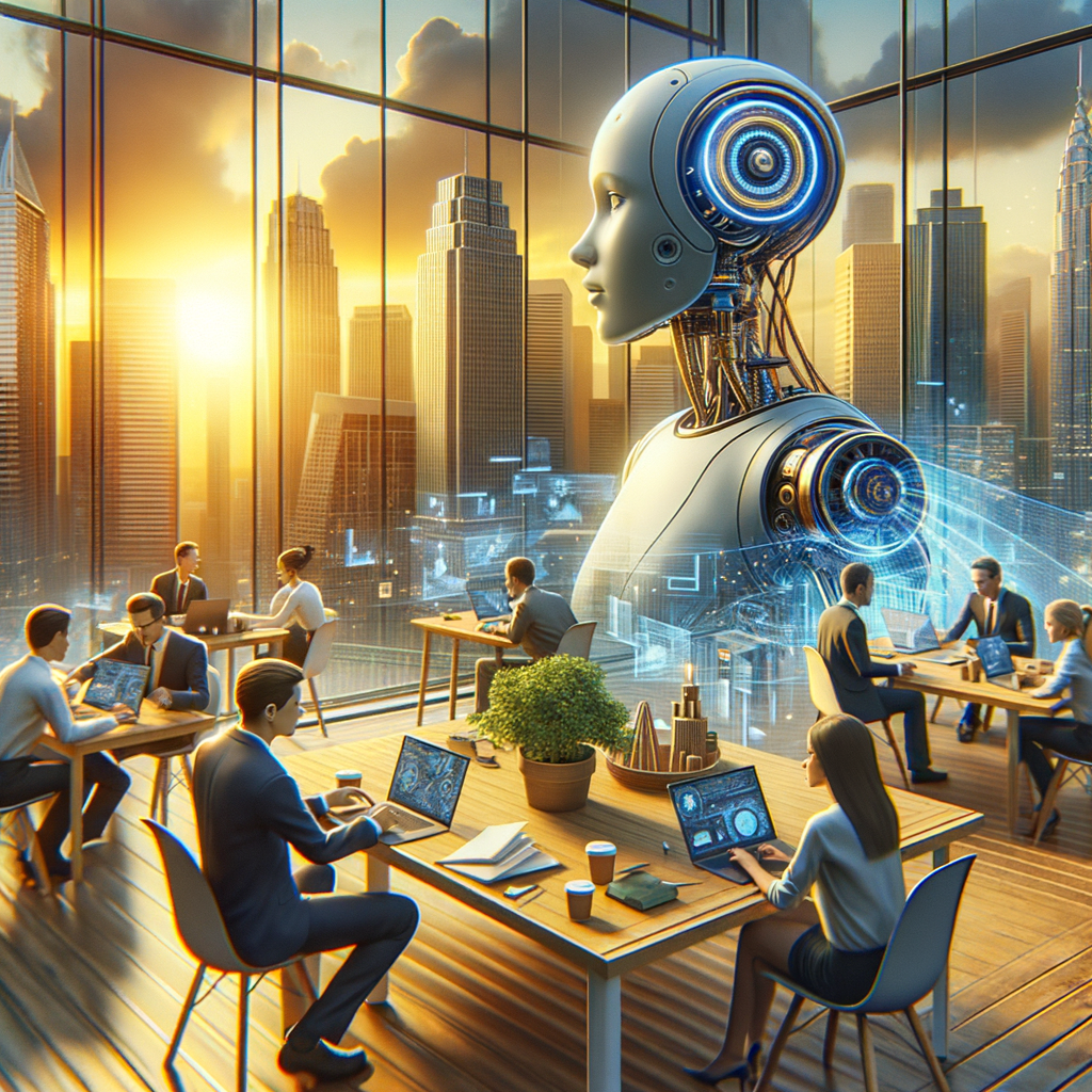 Selbständige nutzen KI für optimierte Geschäftsprozesse.