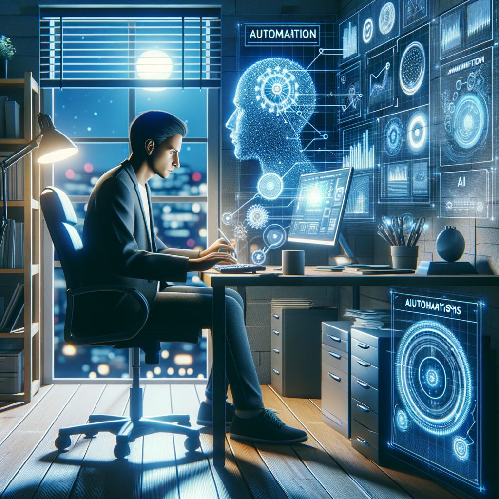 Selbständiger, KI-Systeme, Automatisierung, Datenanalyse, Effizienz, Innovation.