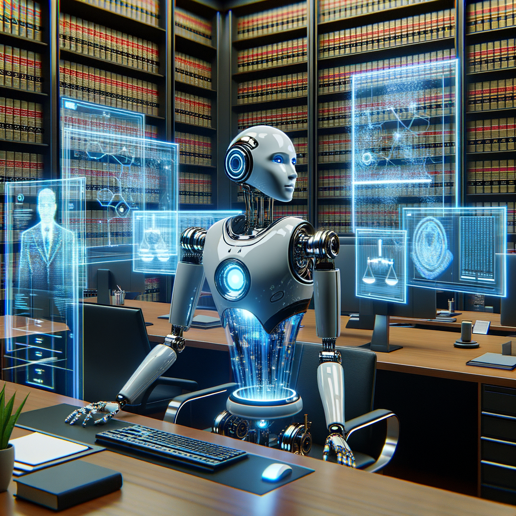 Digitaler Anwalt unterstützt Rechtsberatung der Zukunft.