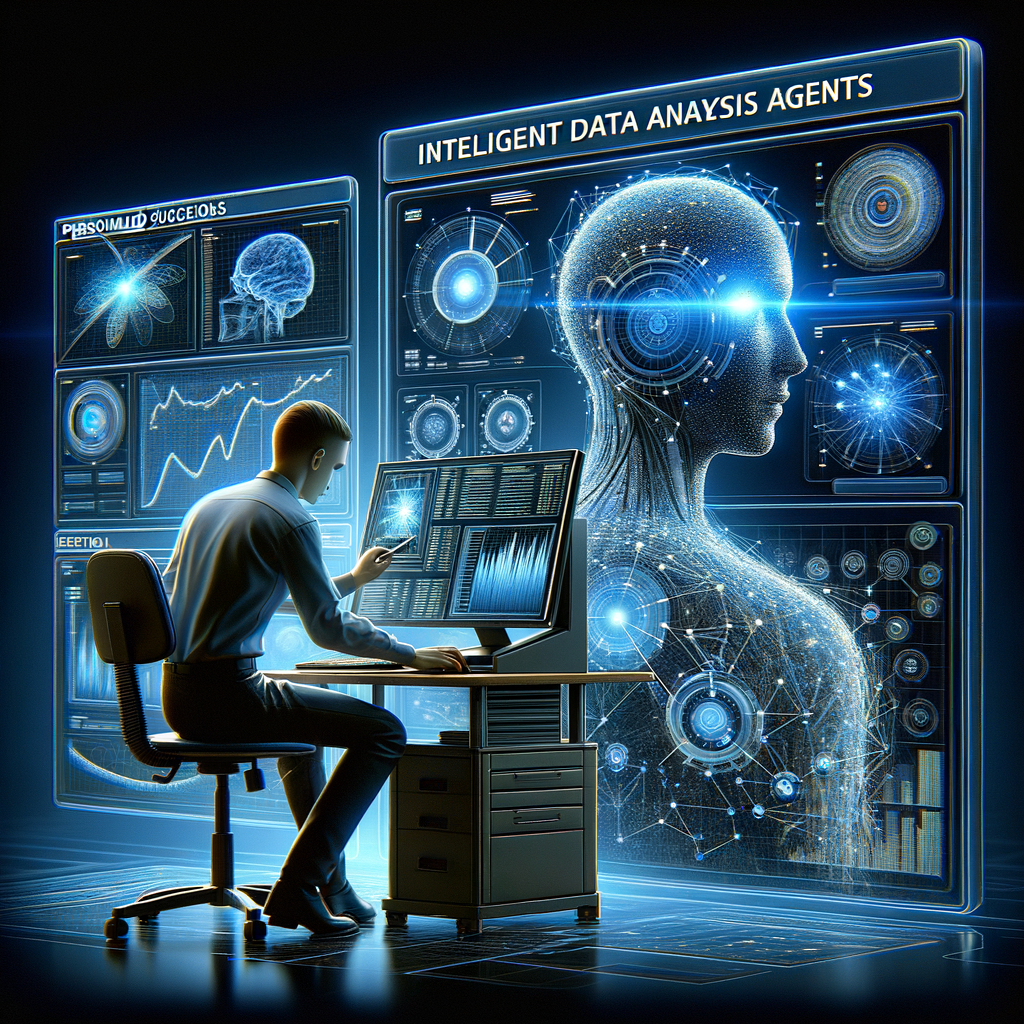 Intelligente Agenten analysieren Daten für personalisierte Vorschläge.