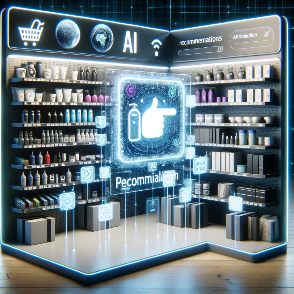 KI-gesteuerter Online-Shop mit personalisierten Empfehlungen.
