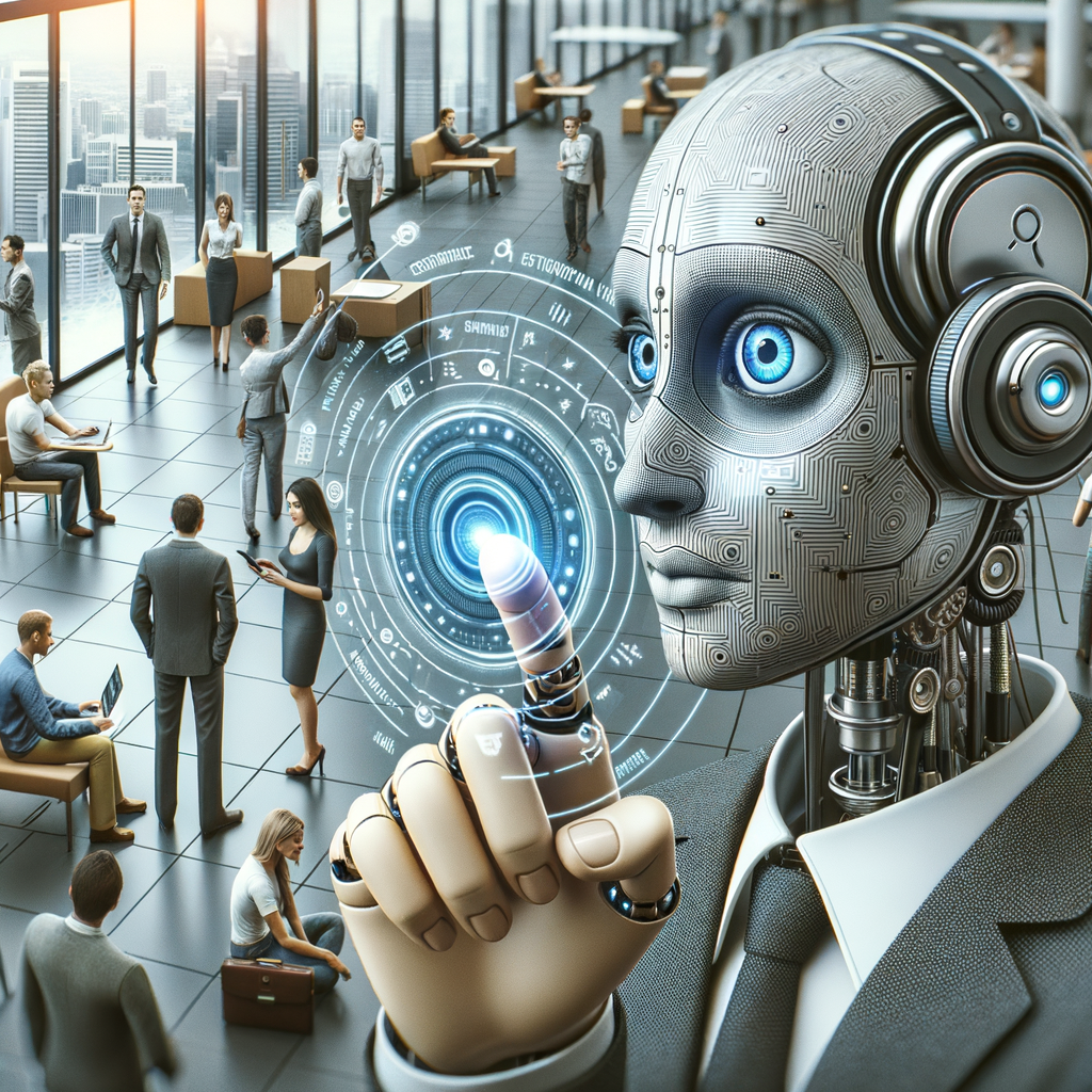 Selbständige nutzen KI für personalisierte Kundeninteraktionen.