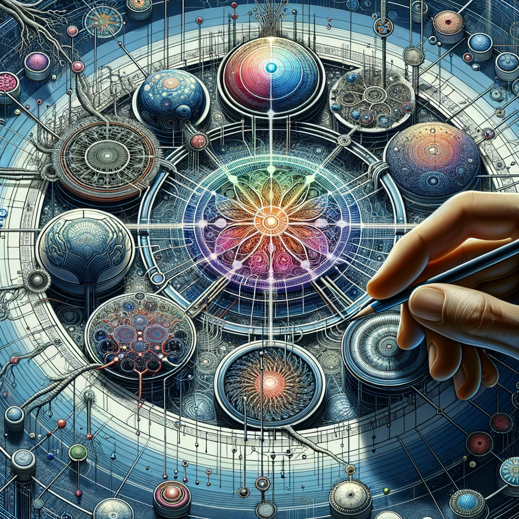Symbolische Diagramme, neuronale Netze, ontologische Strukturen.