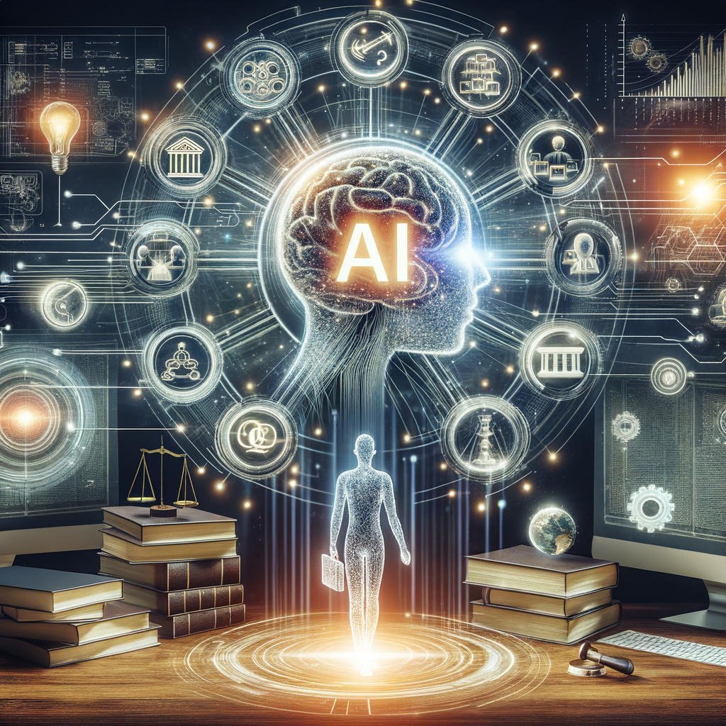 Zukunftsweisende KI revolutioniert Rechtsberatung effizient.