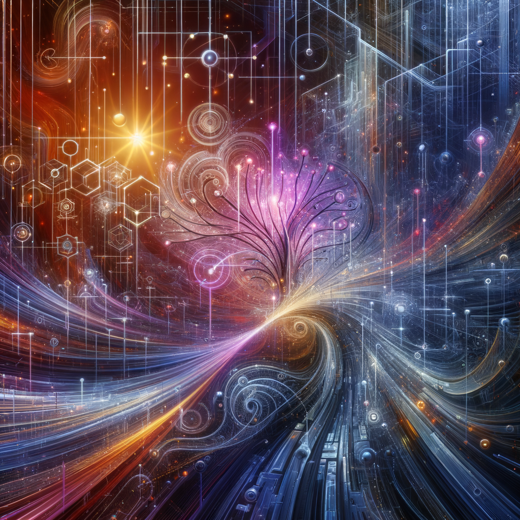 Datenfluss, Algorithmen, Entscheidungsbäume und evolutionäre Prozesse.