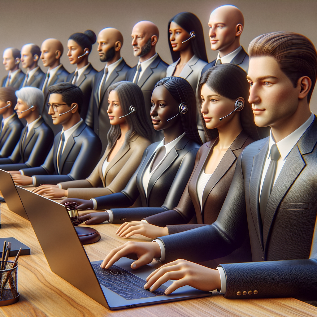 Digitale Anwälte kommunizieren effizient mit Mandanten.