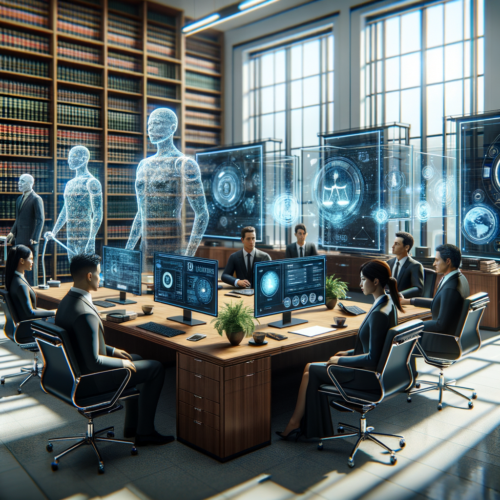 Digitale Kanzlei mit KI-gestützter Kommunikation.