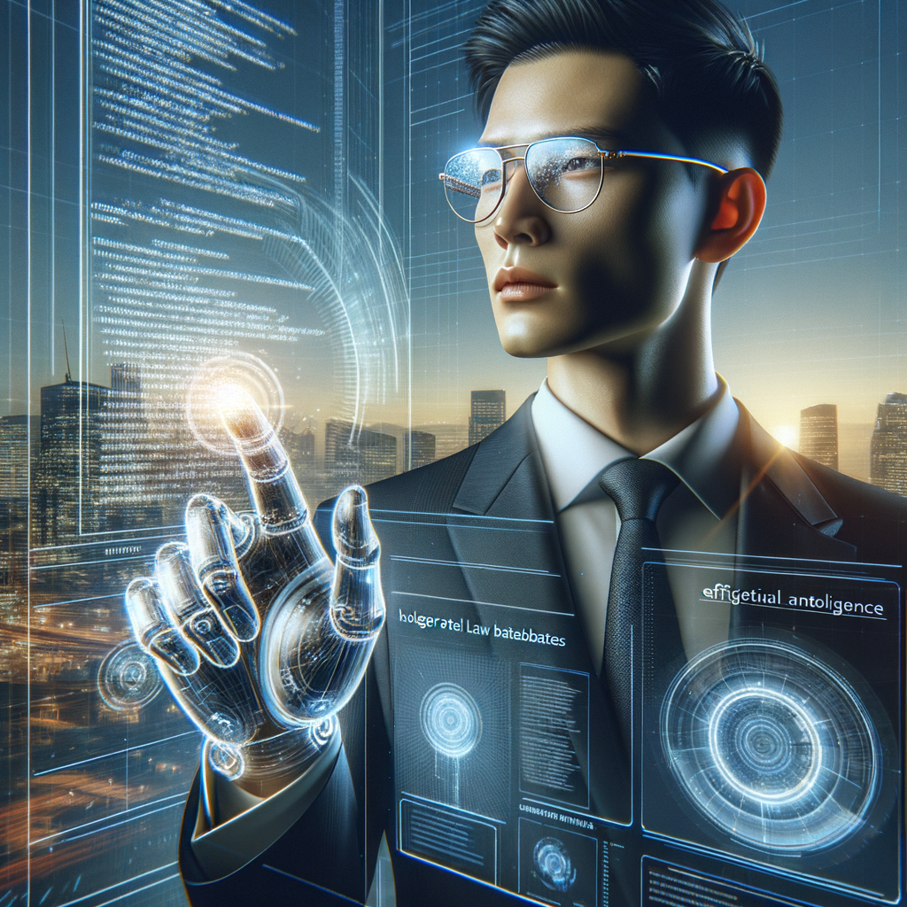 Digitaler Anwalt mit KI-gestützter Effizienz.