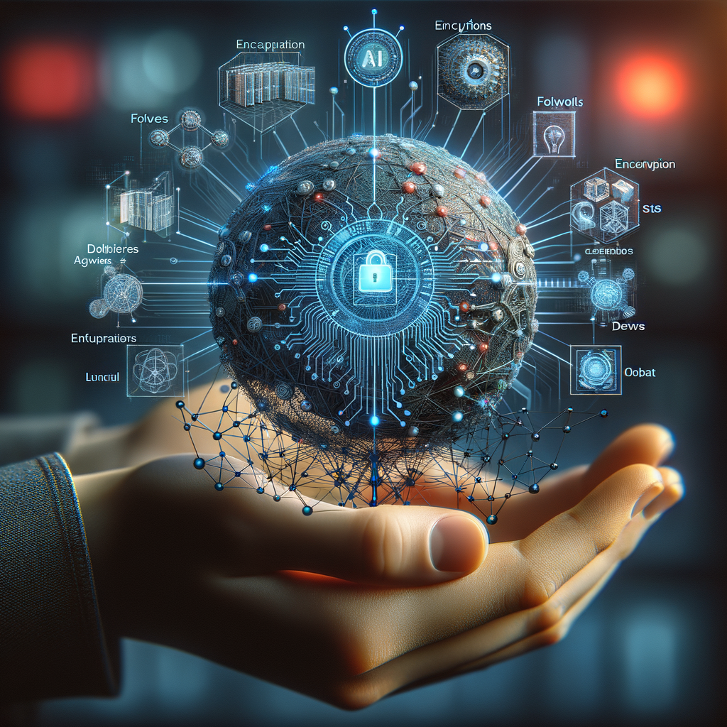 KI-gesteuertes Netzwerk schützt vor Cyberbedrohungen intelligent.