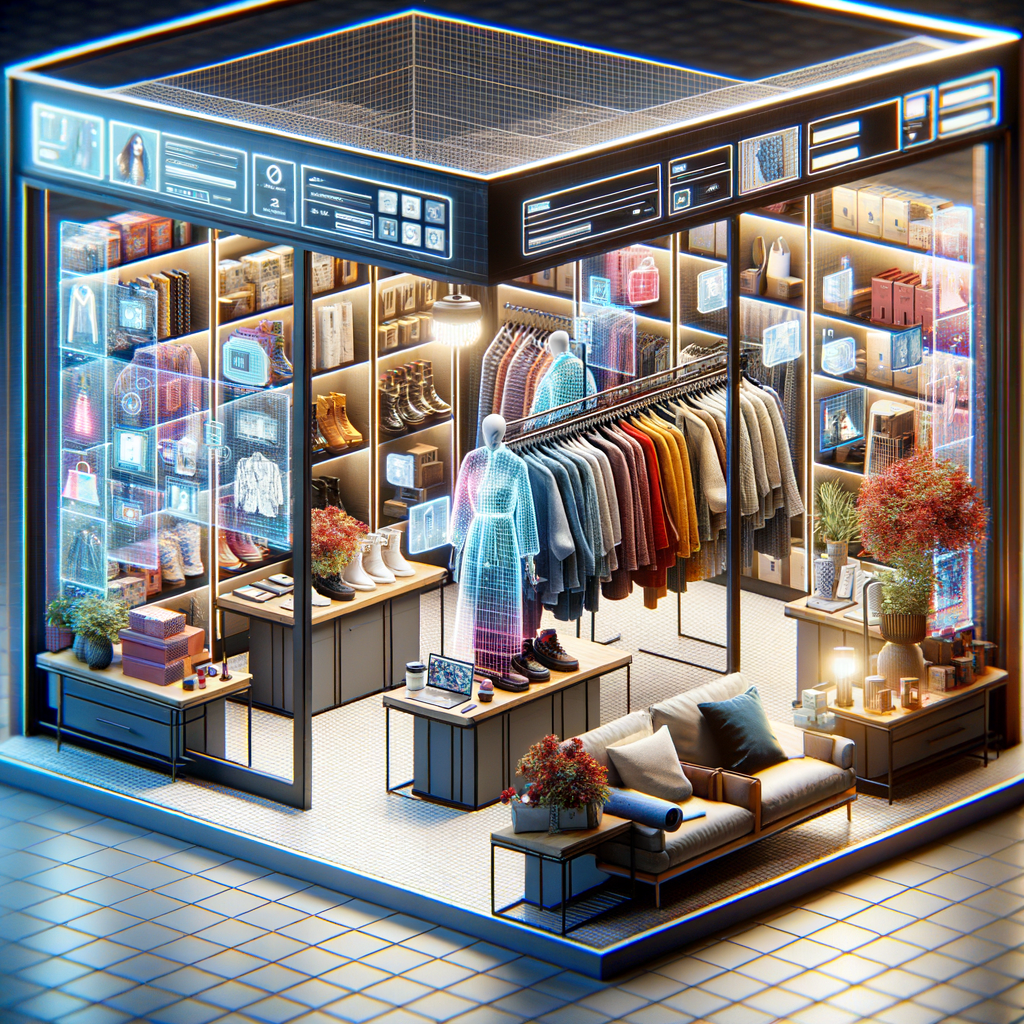 KI-gestützter Online-Shop mit personalisierten Produktempfehlungen.