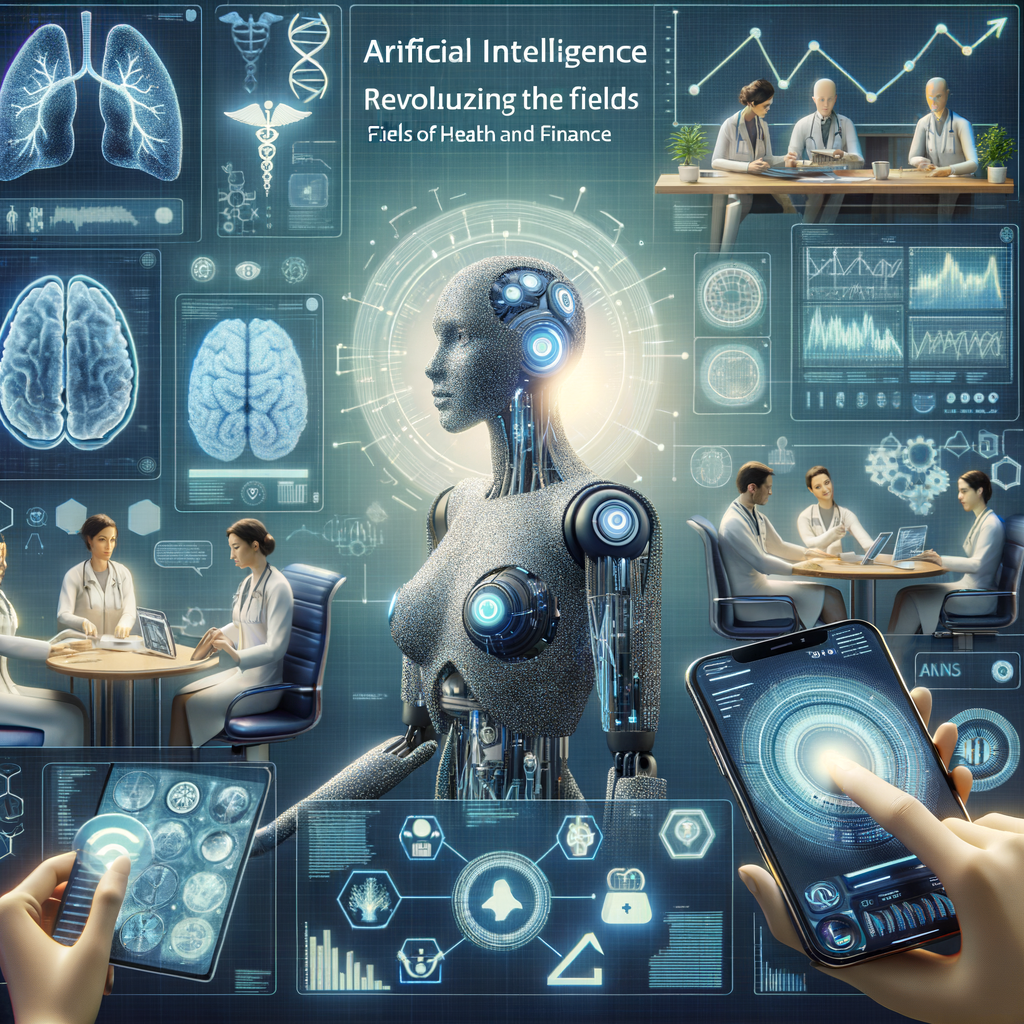 Künstliche Intelligenz transformiert Gesundheit und Finanzen.