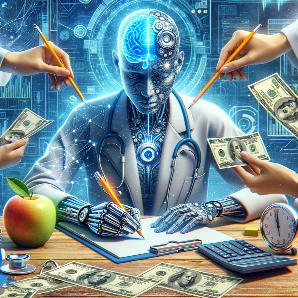 Künstliche Intelligenz verbindet Gesundheit und Finanzen harmonisch.