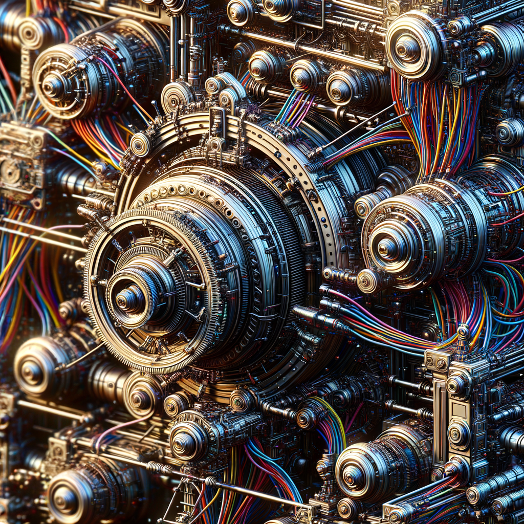 Maschine verknüpft Datenpunkte mit logischen Netzwerken.