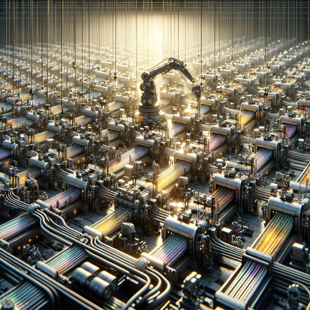 Maschinen verbinden Datenströme zu intelligenten Entscheidungen.