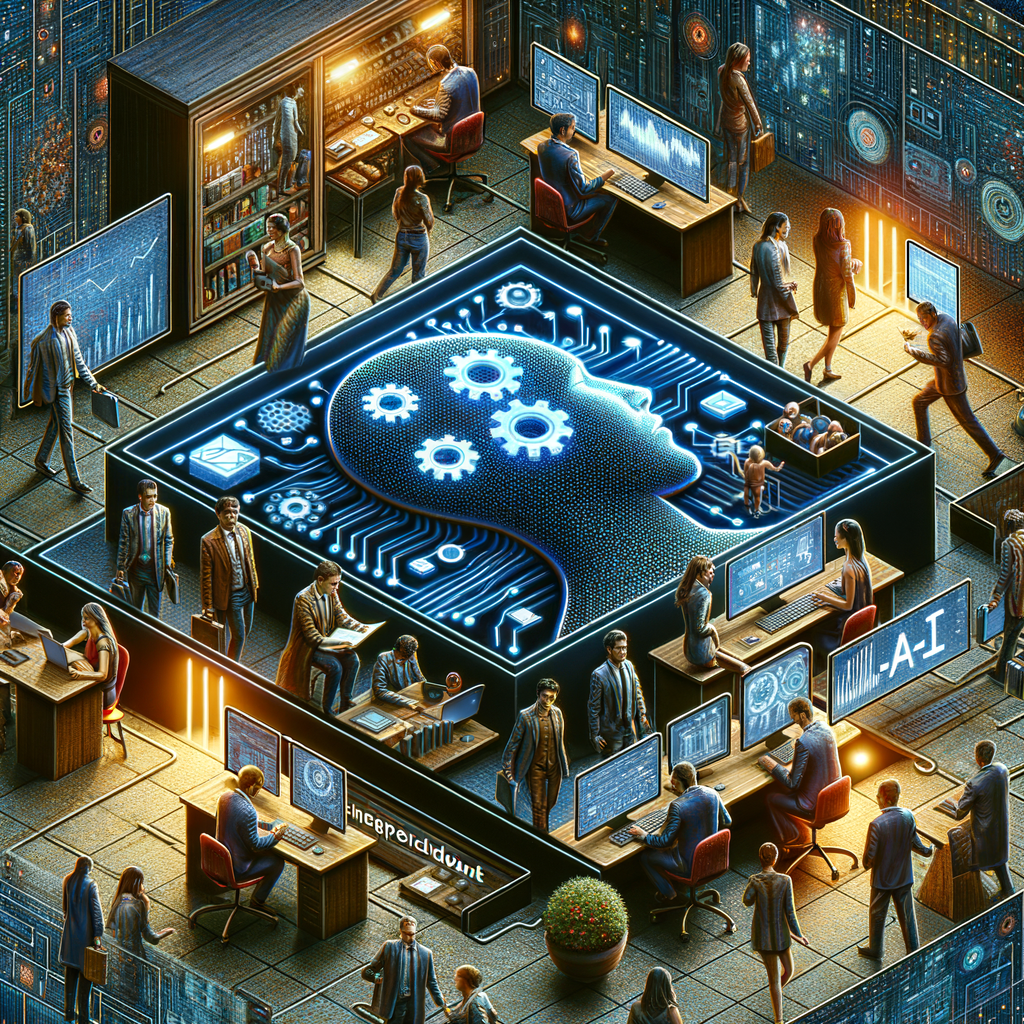 Selbständige nutzen KI zur Geschäftsoptimierung und Personalisierung.