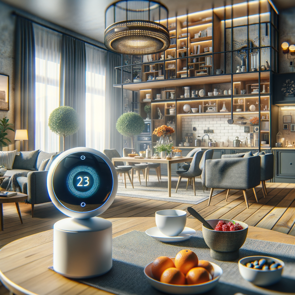 Smart Home mit KI-gesteuerten Geräten belebt Alltag.