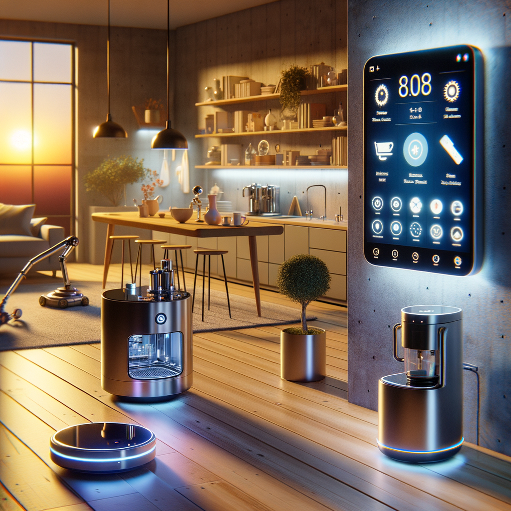 Smart-Home-Technologie revolutioniert Alltag mit KI.
