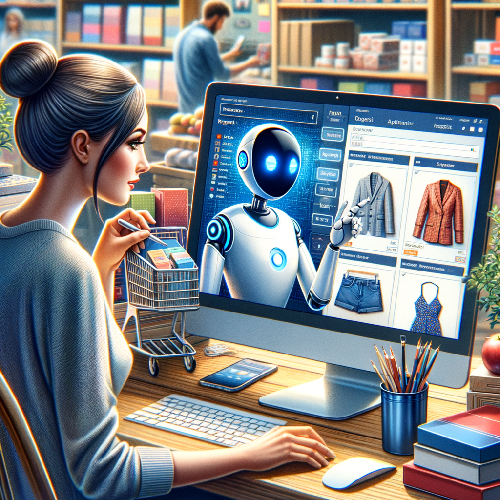 Virtuelle Assistenten optimieren personalisierte Online-Shopping-Erlebnisse.