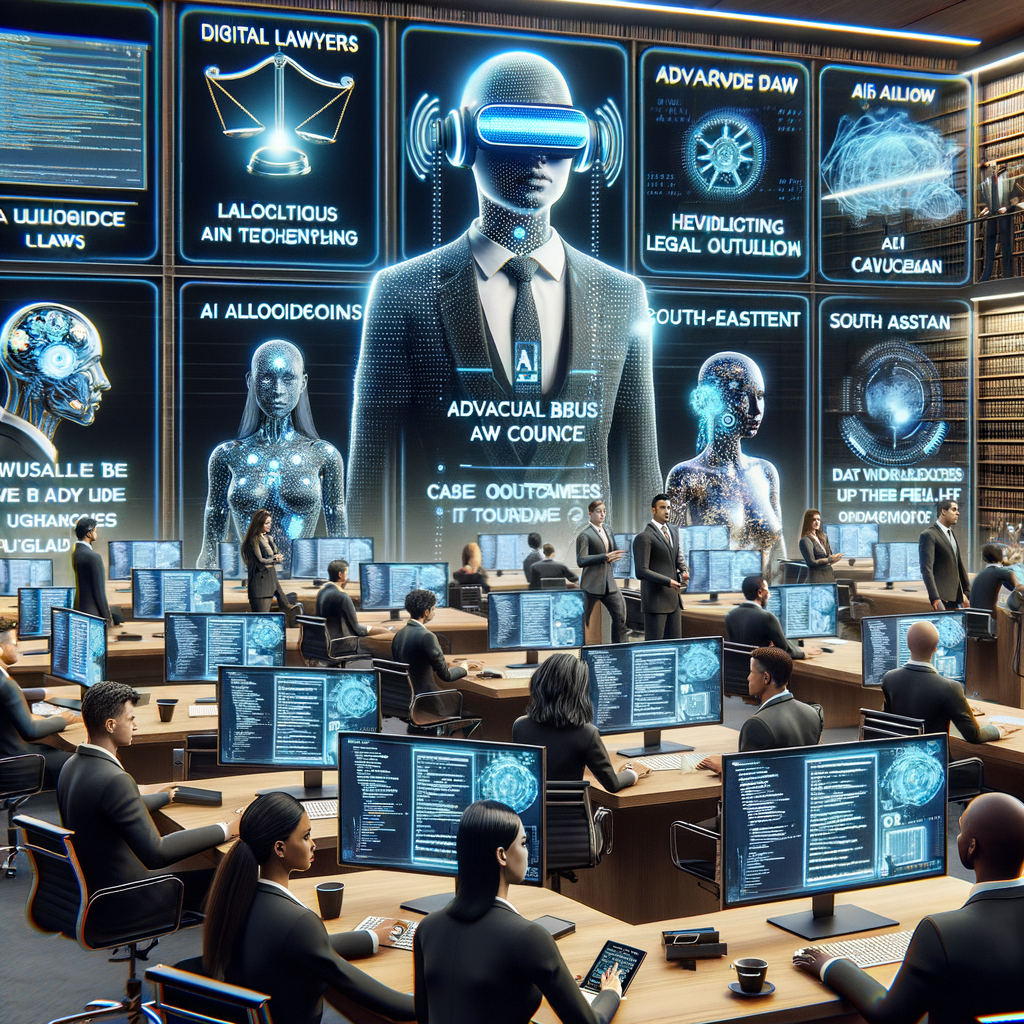 Digitale Anwälte und KI revolutionieren Rechtsberatung.