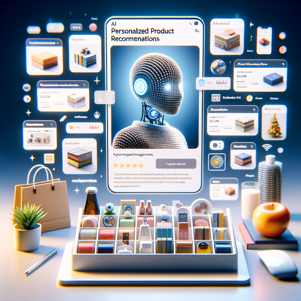 KI-gestützter Online-Shop mit personalisierten Produktempfehlungen.